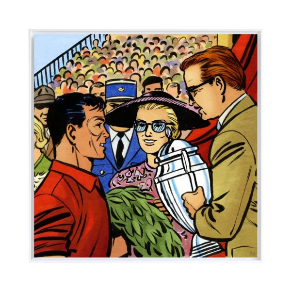 Victoire à Monaco – Papier Fine Art en caisse américaine blanche Victoire à Monaco – Papier Fine Art en caisse américaine blanche