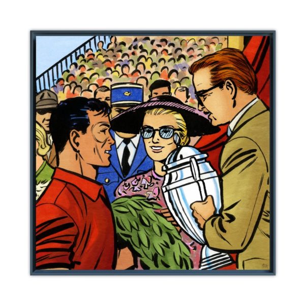 Victoire à Monaco – Papier Fine Art en caisse américaine noire Victoire à Monaco – Papier Fine Art en caisse américaine noire