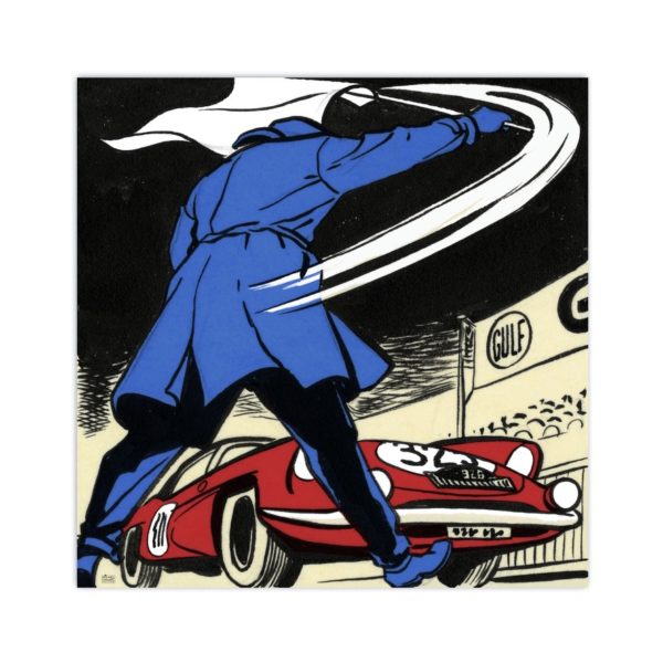 Départ au Monte-Carlo – Dibond sous plexiglas