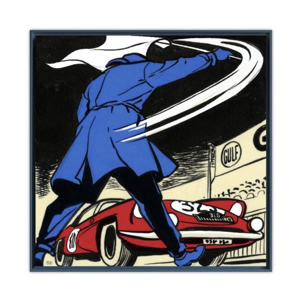 Départ au Monte-Carlo – Papier Fine Art en caisse américaine noire