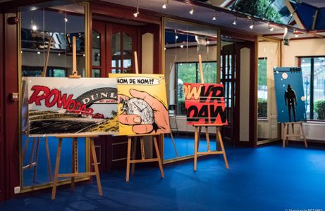 Michel Vaillant Art Strips Exposition Spa Classic 2017 1