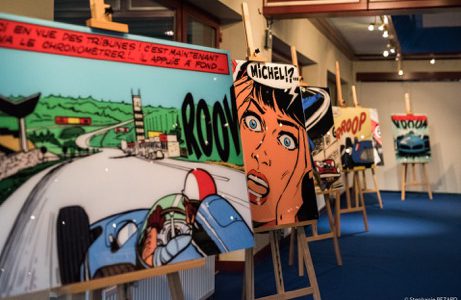 Michel Vaillant Art Strips Exposition Spa Classic 2017 5