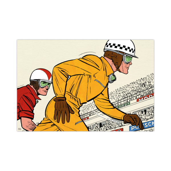 Le grand défi – Dibond sous plexiglas Le grand défi – Dibond sous plexiglas