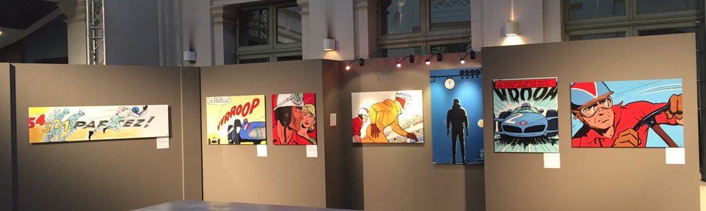 Michel Vaillant Art Strips Exposition Remparts Angouleme 03