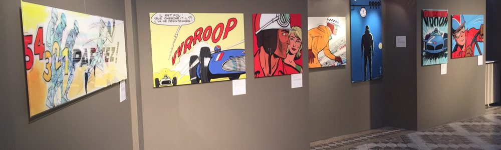 Michel Vaillant Art Strips Exposition Remparts Angouleme 05
