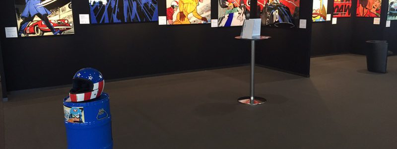 Michel Vaillant Art Strips Exposition Salon Auto Lyon 2017 4