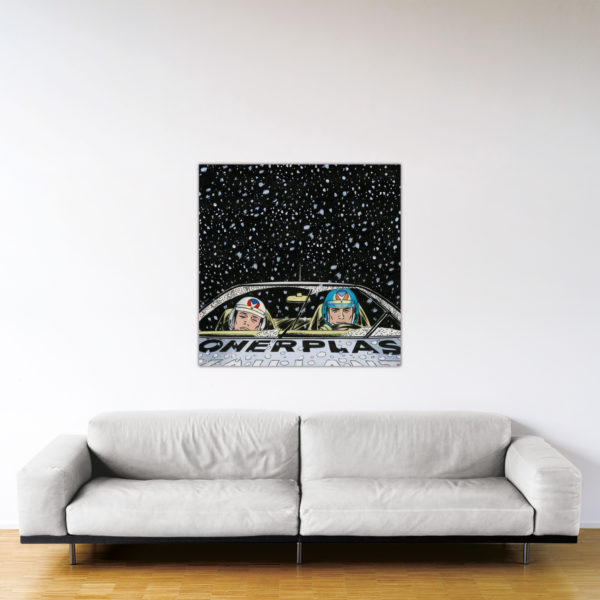 Monte-Carlo Snow – Dibond sous plexiglas – Format: 100x100 cm Monte-Carlo Snow – Dibond sous plexiglas – Format: 100x100 cm