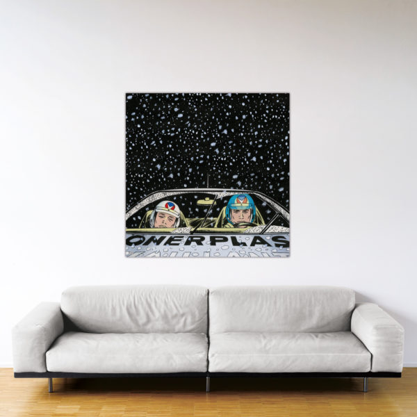 Monte-Carlo Snow – Dibond sous plexiglas – Format: 120x120 cm Monte-Carlo Snow – Dibond sous plexiglas – Format: 120x120 cm