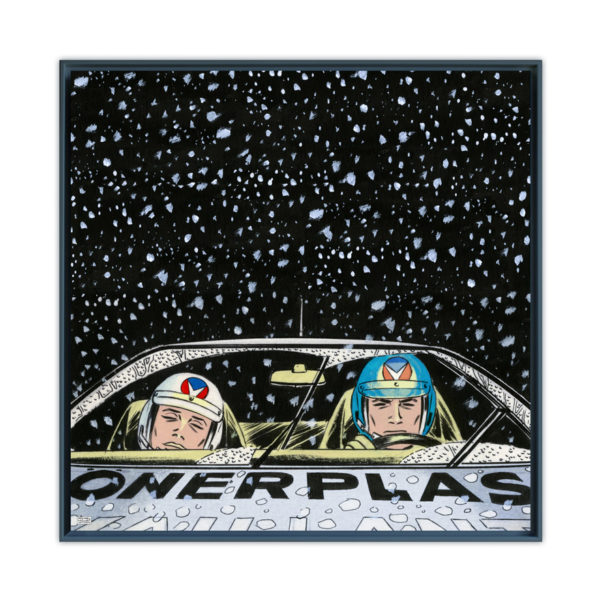 Monte-Carlo Snow – Papier Fine Art en caisse américaine noire Monte-Carlo Snow – Papier Fine Art en caisse américaine noire