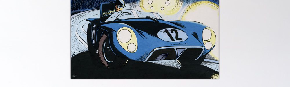 Le Mans '57 - Dibond sous plexiglas - 100x150 cm