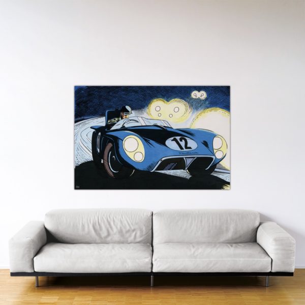 Le Mans '57 - Dibond sous plexiglas - 100x150 cm Le Mans '57 - Dibond sous plexiglas - 100x150 cm