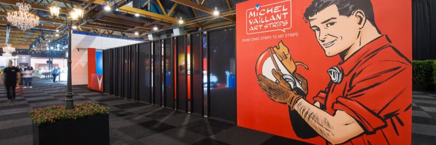 Michel Vaillant Stand Salon Auto 03