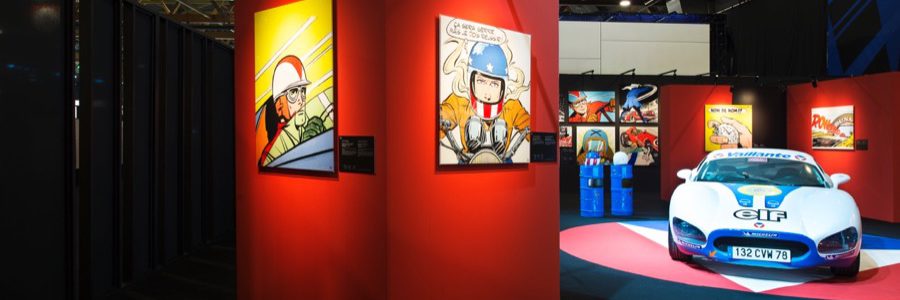 Michel Vaillant Stand Salon Auto 05