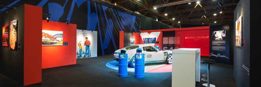 Michel Vaillant Stand Salon Auto 10