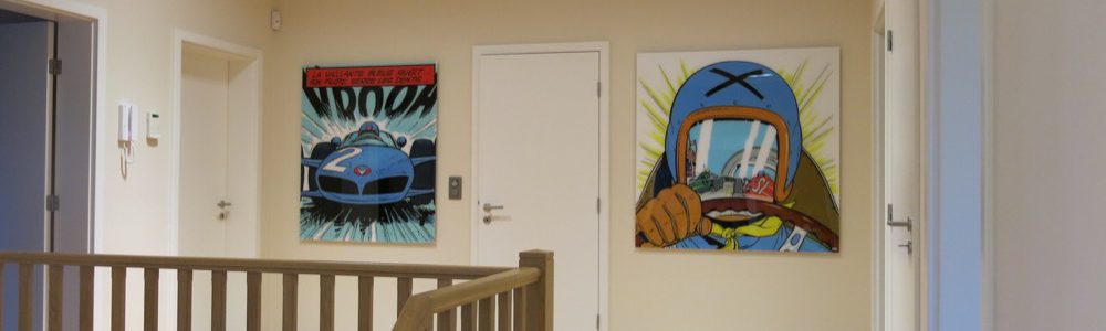 Michel Vaillant Art Strips Chez Vous 06
