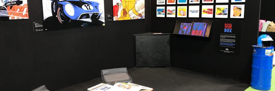 Michel Vaillant Art Strips Exposition Retromobile 02