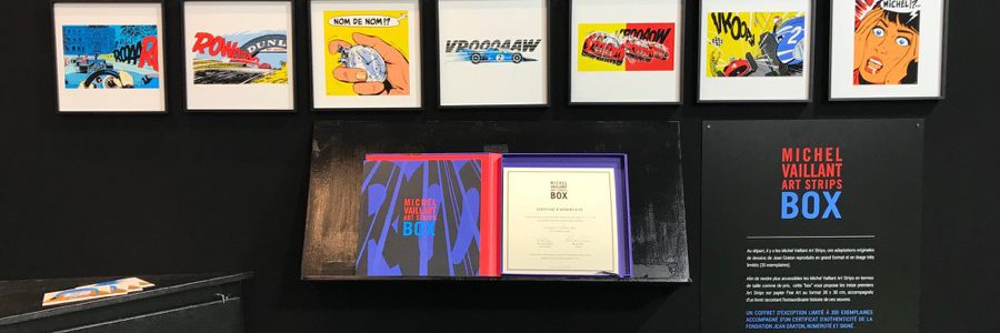 Michel Vaillant Art Strips Exposition Retromobile 03