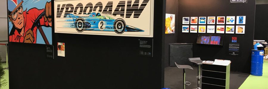 Michel Vaillant Art Strips Exposition Retromobile 05