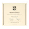 Mvas Box Certificat Face Mvas Box Certificat Face
