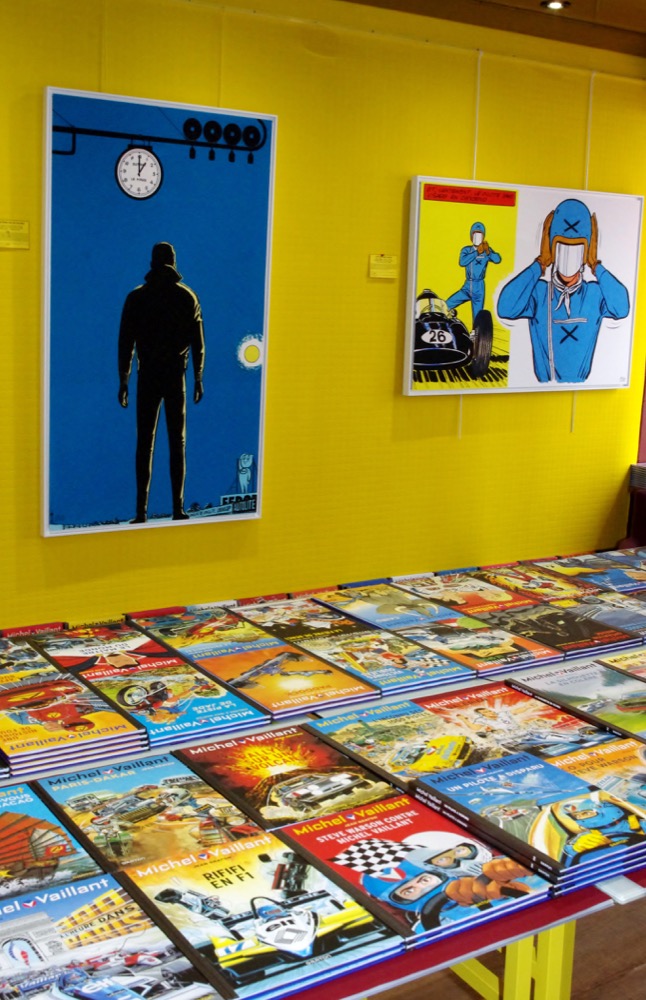 Michel Vaillant Art Strips Art Strips Expo Permanente Librairie Bulle