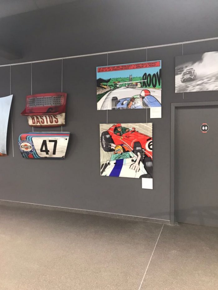 Michel Vaillant Art Strips Art Strips Expo Permanente Spa Racing 2
