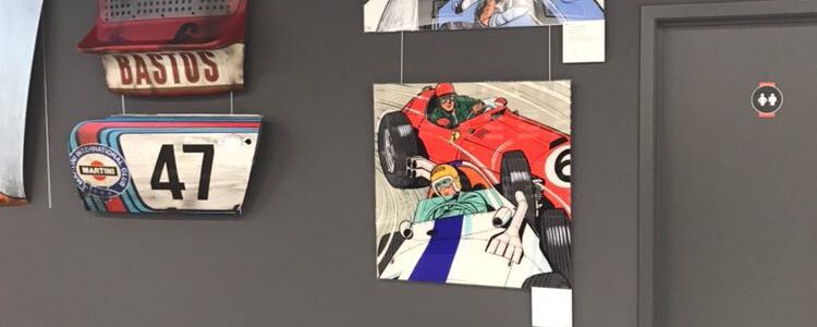 Michel Vaillant Art Strips Art Strips Expo Permanente Spa Racing 2