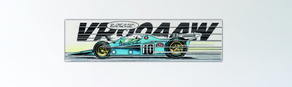 Indianapolis Steve – Dibond sous plexiglas – 40×150 cm