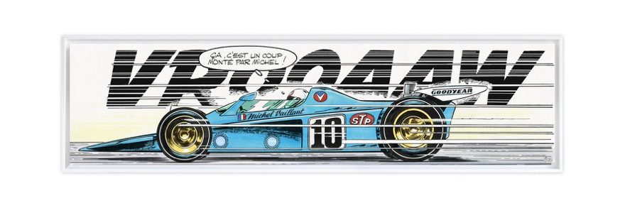 Indianapolis Steve – Papier Fine Art en caisse américaine blanche
