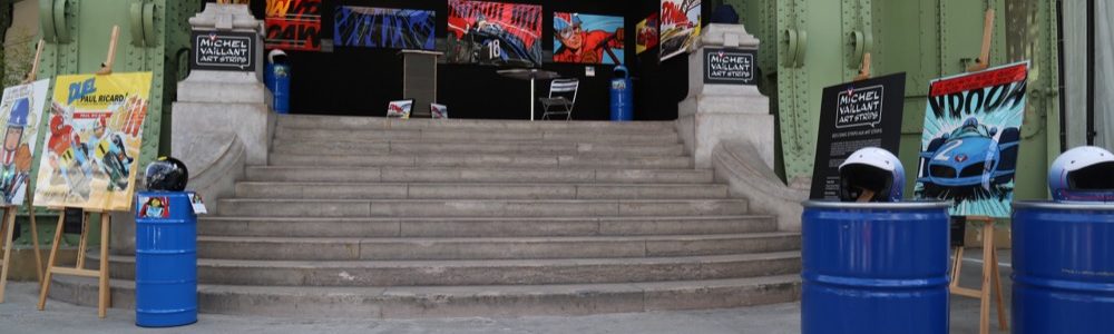 Michel Vaillant Art Strips Grand Palais Paris 2017