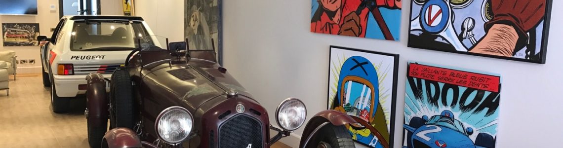 Michel Vaillant Art Strips chez vous