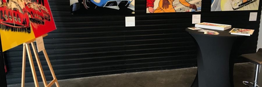 Michel Vaillant Art Strips Exposition Le Mans Classic 2018 2