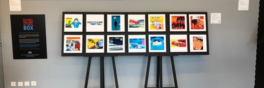 Michel Vaillant Art Strips Exposition Le Mans Classic 2018 3