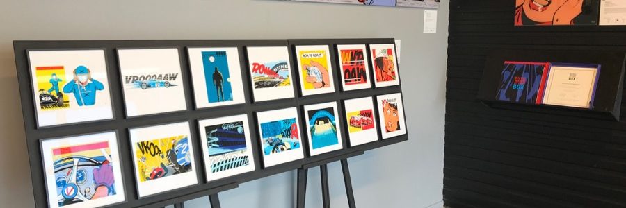 Michel Vaillant Art Strips Exposition Le Mans Classic 2018 4