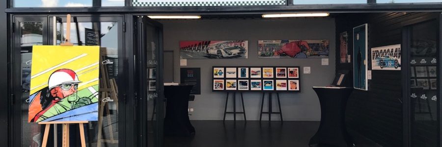 Michel Vaillant Art Strips Exposition Le Mans Classic 2018 5