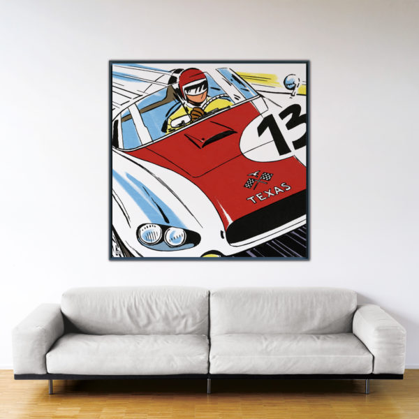 Bocar 13 – Papier Fine Art en caisse américaine noire – 140×140 cm Bocar 13 – Papier Fine Art en caisse américaine noire – 140×140 cm