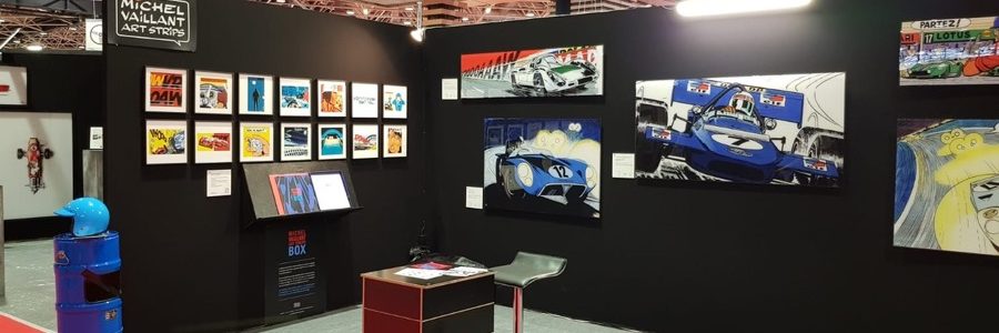 Michel Vaillant Art Strips Expo Epoqu Auto 2018 1