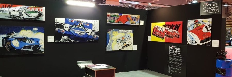 Michel Vaillant Art Strips Expo Epoqu Auto 2018 2