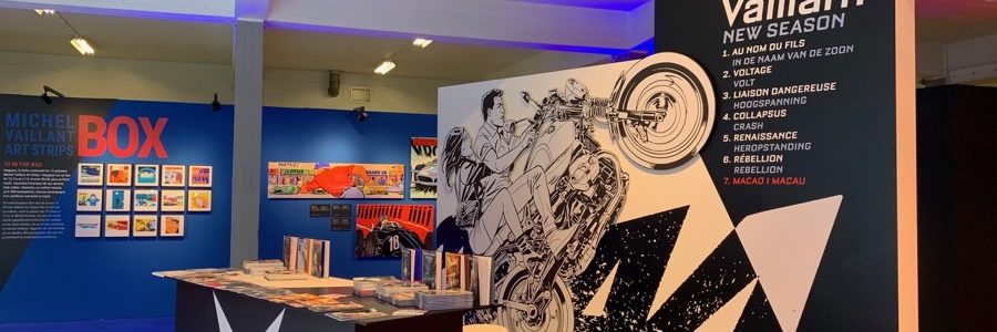 Michel Vaillant Art Strips Salon Auto Bruxelles 2019 2