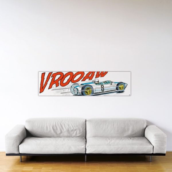 Warson à Monaco – Dibond sous plexiglas – 40x150 cm