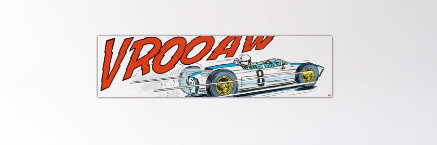 Warson à Monaco – Dibond sous plexiglas – 40x150 cm