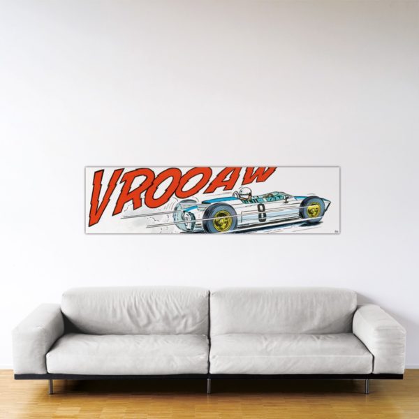 Warson à Monaco – Dibond sous plexiglas – 53x200 cm