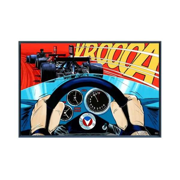 Champion du Monde – Papier Fine Art en caisse américaine noire Champion du Monde – Papier Fine Art en caisse américaine noire