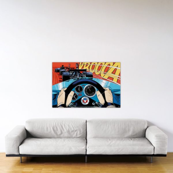 Champion du Monde – Dibond sous plexiglas – 80x120 cm Champion du Monde – Dibond sous plexiglas – 80x120 cm