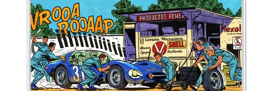 Carrera Mexicana – Papier Fine Art en caisse américaine blanche