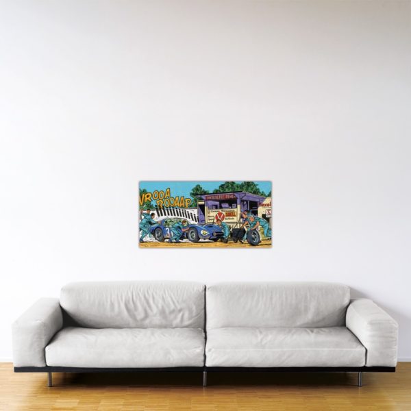 Carrera Mexicana – Dibond sous plexiglas – 50x100 cm Carrera Mexicana – Dibond sous plexiglas – 50x100 cm