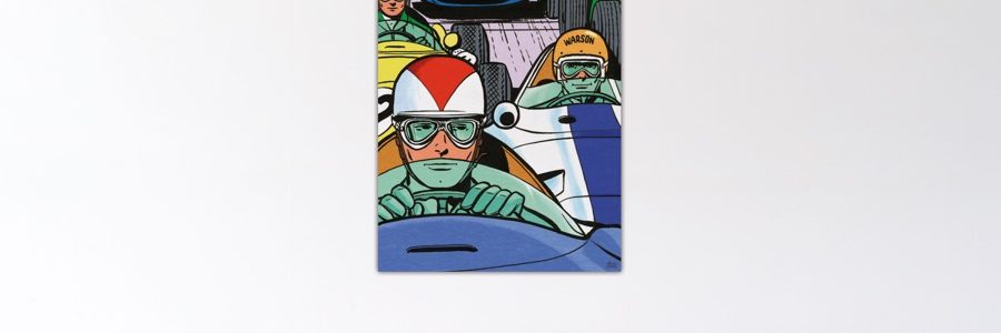 Départ à Francorchamps – Dibond sous plexiglas – 100x75 cm