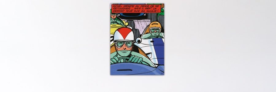 Départ à Francorchamps – Dibond sous plexiglas – 80x60 cm