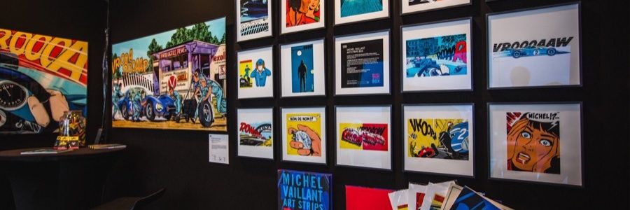 Michel Vaillant Art Strips Exposition 24h Du Mans 2019 7