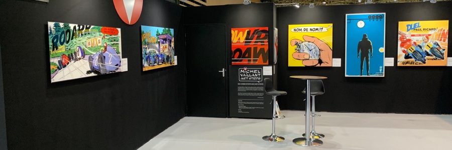 michel Vaillant Art Strips Exposition Salon Automobile Lyon 03
