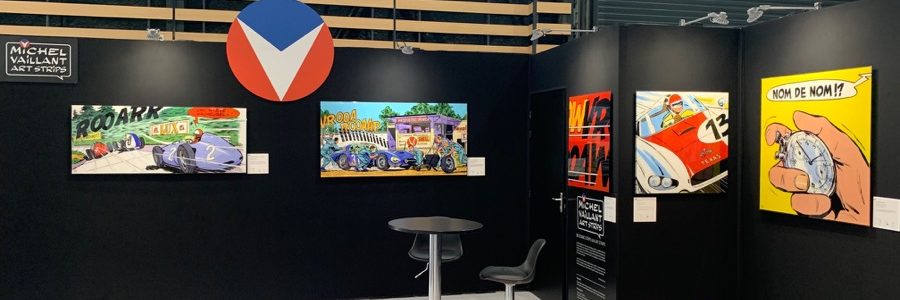 michel Vaillant Art Strips Exposition Salon Automobile Lyon 06